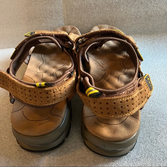 CAMEL CROWN Men's Leather Sandals for Hiking beach outdoors | Waterproof size 11 - Picture 9 of 15